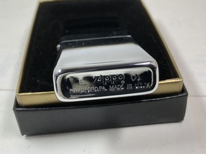 2001 Zippo ハイポリッシュクローム・プレーン無地#1610スリム新品