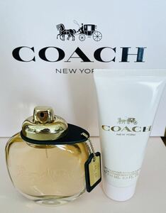 未使用品　coach コーチ　オードパルファム　90ml ボディローション100ml 2点セット 香水 