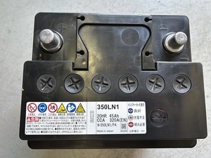 中古バッテリー 　Panasonic　バッテリー　350LN1　20HR　45Ah　CCA320A（EN）　健全性100％　　＜中古品＞