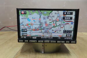 動作保証付★V9381/SANYO NVA-MS1110R　SDナビ　地図2010年　TVワンセグ内蔵　CD再生OK