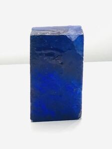 【パワーみなぎる】天然コランダム ブルーサファイア 421.15 Ct ブロック 鑑別付き スリランカ産 原石 本物保証 sapphire corundum 鉱物