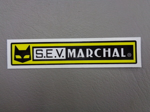 ［7479］S.E.V. MARCHAL マーシャル ステッカー 約12cm×2.2cm 