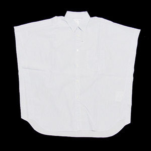 コムデギャルソンシャツ　シャツ　ポンチョ　ストライプ　XS　comme　des　garcons　shirt