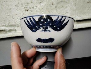 古伊万里　中国　古い　茶碗　