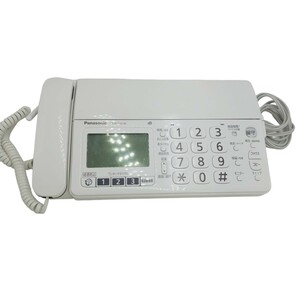 H05094 電話機 ファックス Panasonic パナソニック FAX 親機のみ 親機 KX-PZ210-W 家電 ファクシミリ