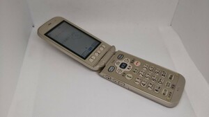 M015 docomo FOMA らくらくホン F-01G FUJITSU 富士通/ガラケー/ケータイ 簡易動作確認＆簡易清掃＆初期化OK 判定○ 現状品 送料無料　