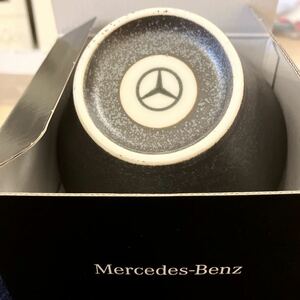 非売品 メルセデス ベンツ アクタス Mercedes Benz 新品 未使用 ノベルティ フリーボウル 陶器 美濃焼 小皿 茶碗 湯呑み コーヒー ボウル