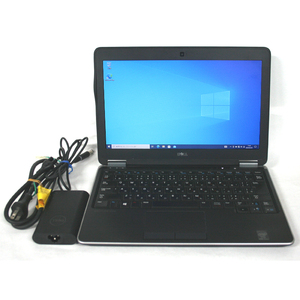 ノートパソコン Dell Latitude E7240 Core i5 4300U　 メモリ16GB SSD 256GB ACアダプター付属