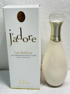 4404] 新品 未使用 Dior jadore Lait Sublime ディオール ジャドール ボディ ミルク クリスチャンディオール スキンケア 200ml