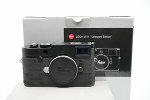 世界50台限定 ライカ Leica M10 Leitz park Edition ブラッククローム 付属品完備 関連 Leica M8 M9 M10-p M11