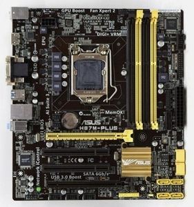 ASUS H87M-PLUS LGA 1150 HDMI VGA DVI DDR3 Micro-ATX Motherboard