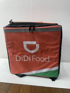 DIDI Food 宅配バッグ　保冷　アウトドア　キャンプ　丈夫な作り　美品　クーラーボックス　H514
