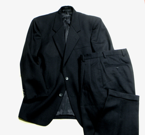 アトリエサブフォーメン ATELIER SAB FOR MEN ブラックスーツS【超美品】黒　礼服　フォーマル