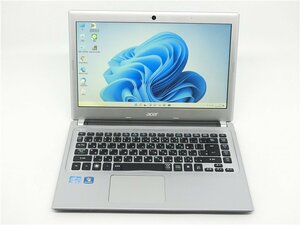 薄型カメラ内蔵/14型/薄型ノートPC/Windows10/新品SSD256GB/8GB/2世代i3/HDMI/USB3.0/ACER　V5-471　MSOffice2021搭載　即使用可　動作品