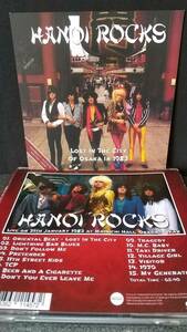 HANOI ROCKS ／ レアCD 中古 ハノイ ロックス グラムロック NEWYORK DOLLS MOTLEY CRUE JERUSALEM SLIM GUNS N