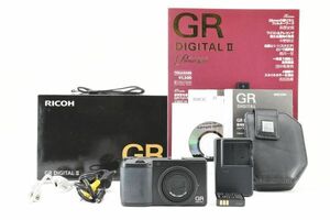 【箱付き・美品】 RICOH リコー GR DIGITAL II 2 コンパクト デジタルカメラ コンデジ 付属品多数！　 #1335