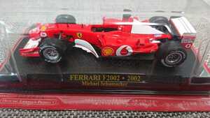 フェラーリ F1コレクション フェラーリ ミハエルシューマッハ(2002) アシェット 1/43 