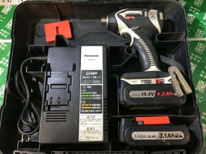 【中古品】★Panasonic(パナソニック) 充電 インパクトドライバー 14.4V LS電池セット グレー EZ75A1LS2F-H/ITM7VM6ZR0H0