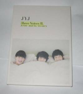JYJ 3hree voices II JUNSU JEJUNG YUCHUN DVD 初回版　送料無料　即決　
