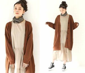 定価13,200円 美品 20AW JOURNAL STANDARD relume ジャーナルスタンダード リヨセルナイロン ティアード ワンピース BEIGE