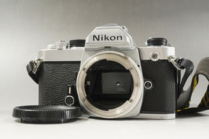 1円~【279】Nikon／ニコン　FM　ボディ　シルバー　■Nikon　MF-12　