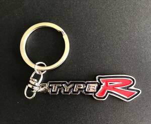 HONDA CIVIC INTEGRA TYPE R EP3 DC5 emblem key ring key holder parts Goods TYPE-R VTEC engine K20A K24A キーホルダー TYPE-R