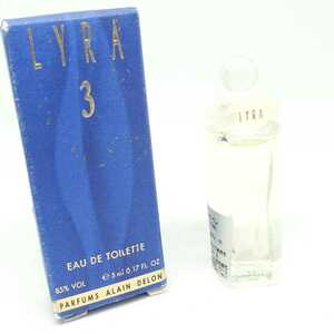 LYRA 3 リラ3オーデトワレ　5ｍｌ　アランドロン　ミニ香水　