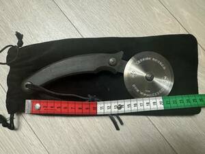 クロムハーツ Chrome Hearts 完璧本物 ピザカッター PIZZA CUTTER 家具 激レア エボニー