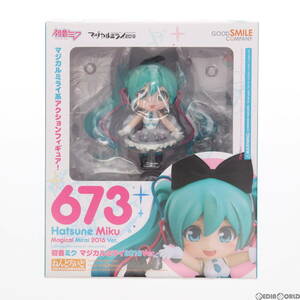 【中古】[FIG]ねんどろいど 673 初音ミク マジカルミライ2016Ver. キャラクター・ボーカル・シリーズ01 初音ミク 完成品 可動フィギュア グ