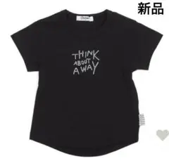 ☆新品！定価2200円 Otonato ロゴTシャツ 黒 90