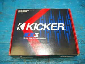 SA【0309】KICKER キッカー KX3 クロスオーバー 3Way 未使用品