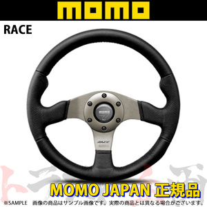 MOMO モモ ステアリング RACE レース 320mm ブラックレザー R-12 トラスト企画 正規品 (872111054