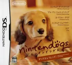 DS nintendogs ダックス&フレンズ 任天堂 ゲームソフト 子犬 名作