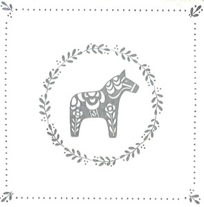 【即決】ペーパーナプキンバラ売り1枚から ランチサイズ horse