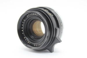 【返品保証】 ライカ Leica Summicron 35mm F2 Canada レンズ s8483