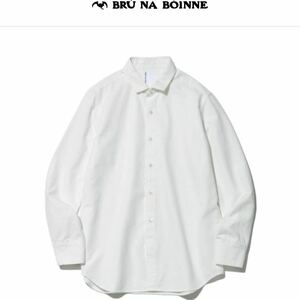 送料込み◆新品 BRU NA BOINNE SILENT BILLY SHIRTS No.3 ブルーナボイン サイレントビリーシャツ3号 ホワイト 29,700円