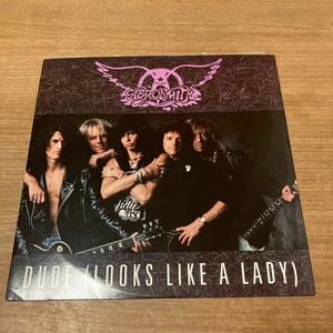 UKオリジナル12AEROSMITH-エアロスミス/DUDE(LOOKS LIKE A LADY) 1990年 英GEFFEN GEF72T