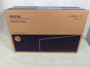 【未使用・未開封品】 MAXAL パソコン 4K モニター 27インチ ディスプレイ IPS非光沢 高精細モニター MA27H5U 1FA2-T140-4MA552