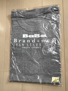 ベイブ BaBe Brand-new 1989 非売品Tシャツ STAFF ONLY 新品未開封 Lサイズ 近藤智子 二階堂ゆかり