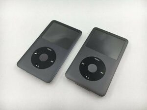♪▲【Apple アップル】iPod Classic MC297J 160GB 2点セット まとめ売り 0516 9
