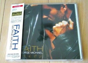 帯付 美品 日本盤 ジョージ マイケル FAITH（ 25・8P-5180 ） フェイス GEORGE MICHAEL ワム！ Wham! 