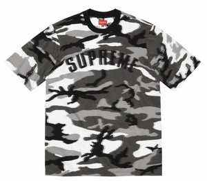 【新品　未開封品】Supreme Intarsia Camo S/S Top COLOR/STYLE：Snow Camo SIZE：Large