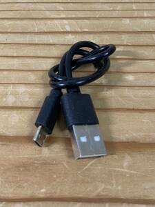 USBケーブル Type-A Micro-B 黒 24cm