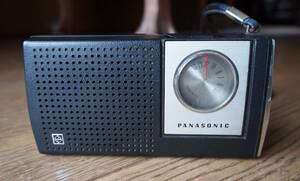 Panasonic パナソニック　R-1159　ヴィンテージ AMラジオ 1969年　**昭和レトロ**　輸出モデル？　National ナショナル 松下電器