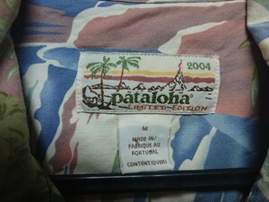 パタゴニア パタロハ patagonia pataloha メニュー柄 M サイズ ユーズド VINTAGE 