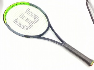 ウィルソン willson BLADE 100L V7.0 テニスラケット ブラック・グリーン