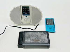X709-K51-753 ウォークマン3点まとめ SONY ソニー NW-S764 NW-S636F TOSHIBA 東芝 KT-G710 カセットプレーヤー 音楽 充電器付き