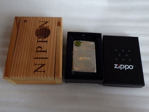 未使用　ZIPPO　GOLDEN BAT　ゴールデンバット　銀サテン　JT日本たばこキャンペーン懸賞品　非売品　2011年製　デッドストック　ｚ012419