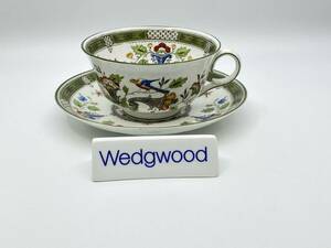 ＊レア＊ WEDGWOOD ウェッジウッド ＊RARE＊ Tea Cup & Saucer X7710 11 アンティーク ティーカップ&ソーサー 1900年 *L861