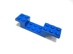レゴ★青色の車体ベース(2X8X1＋1／3・中古品)